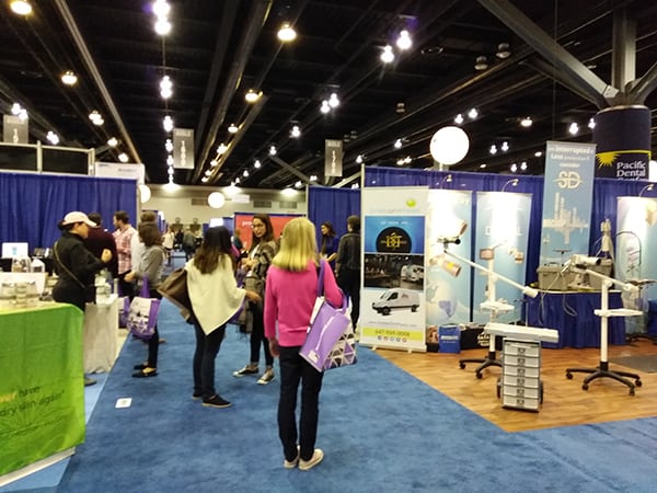 Pacific Dental Conference Tradeshow Floor