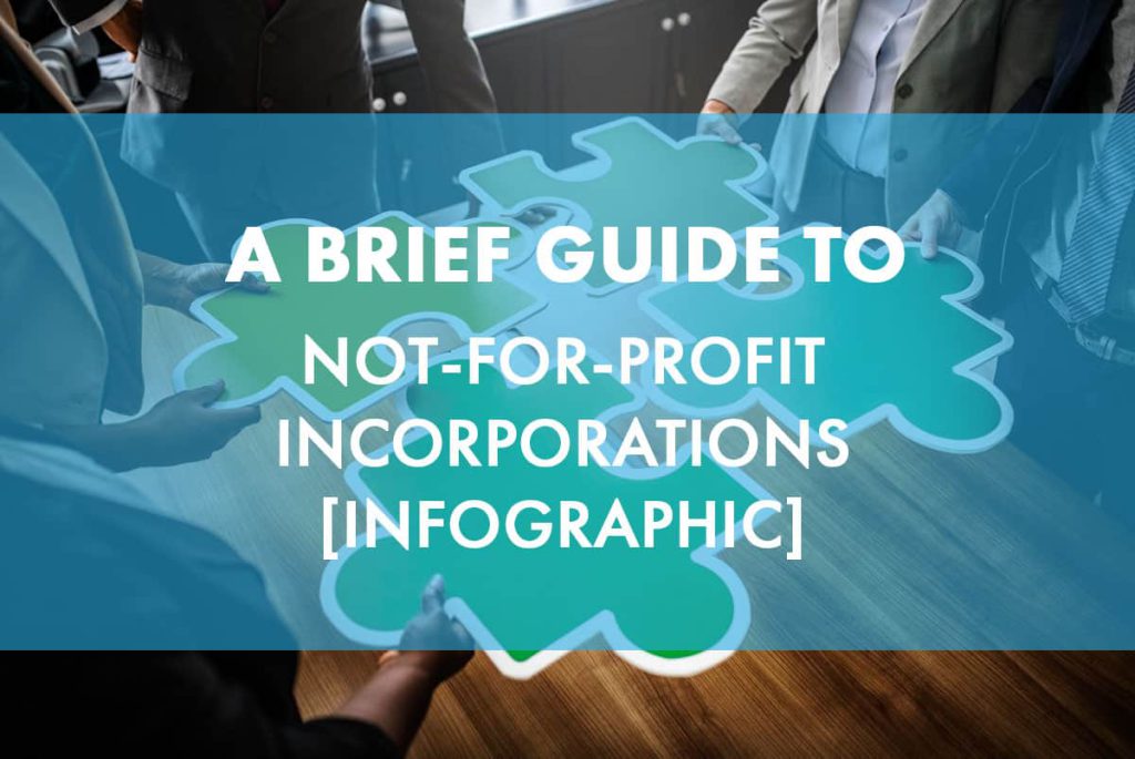 A Brief Guide to Not-For-Profit Incorporations [Infographic]
